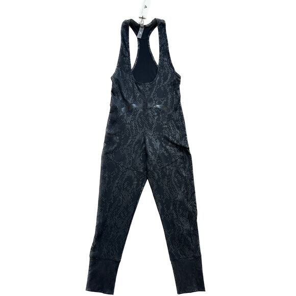 NWT  Adidas x Stella McCartney Bodysuit All-In-One Black Snake Print S - Picture 4 of 13